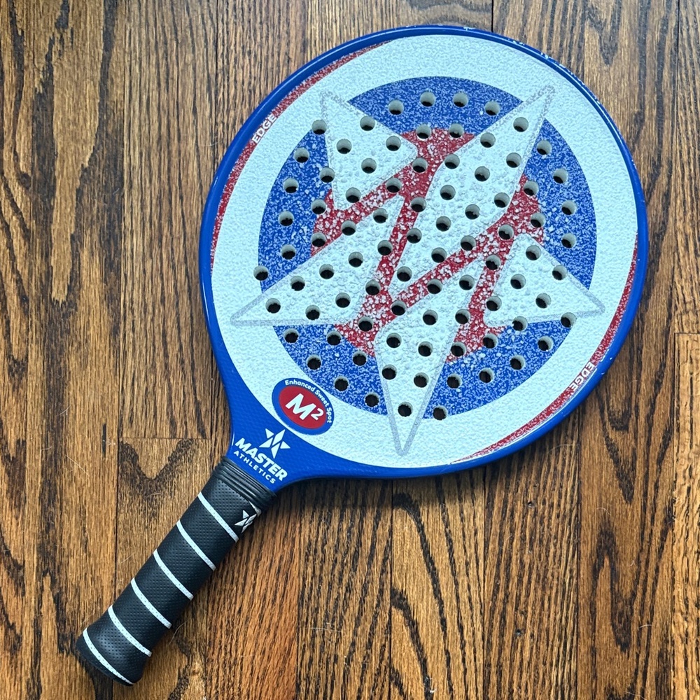 Masters Padel Racket - Blue and Red